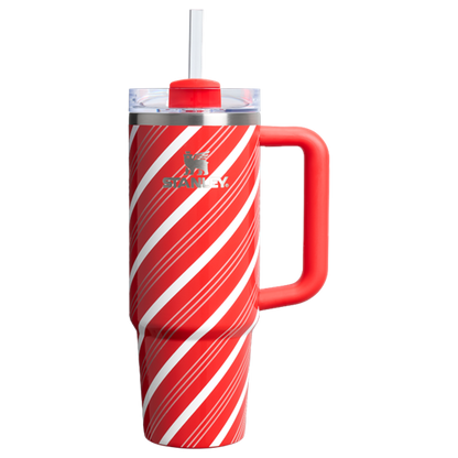 STANLEY QUENCHER H2.0 TUMBLER CANDY CANE TWIST 30OZ - ANTHEM