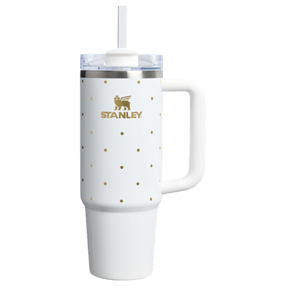 STANLEY QUENCHER H2.0 TUMBLER FROST POLKA DOT 30OZ - ANTHEM
