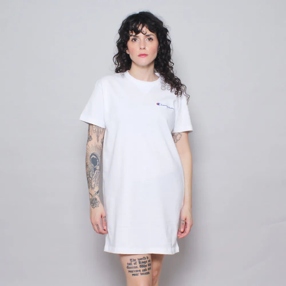 Champion Japan One Piece Dress White - ANTHEM