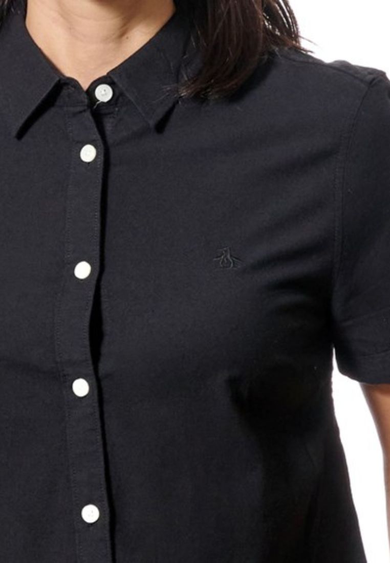 Original Penguin Women's Short Sleeve Core Oxford Shirt - ANTHEM