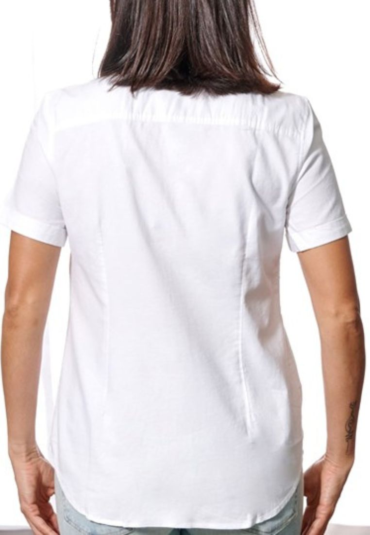 Original Penguin Women's Short Sleeve Core Oxford Shirt - ANTHEM