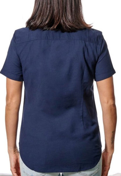 Original Penguin Women's Short Sleeve Core Oxford Shirt - ANTHEM