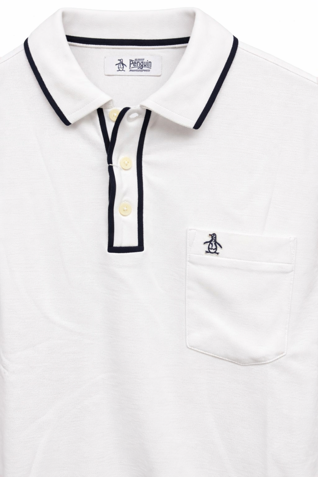 Original Penguin Earl Organic Pique Sticker Pete Polo - ANTHEM