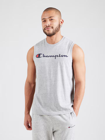 Champion US Classic Graphic Muscle Tee – Oxford Gray - ANTHEM
