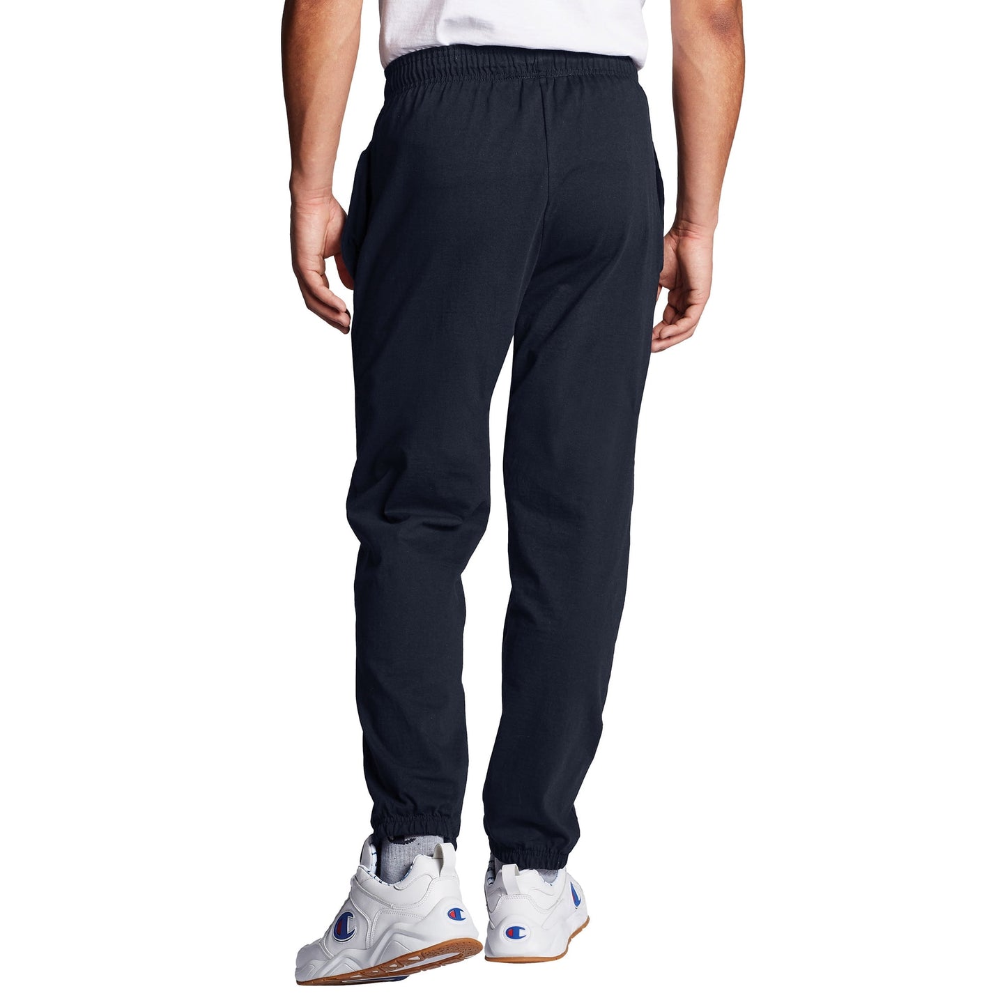Champion US Closed Bottom Everyday Cotton Pants – Navy