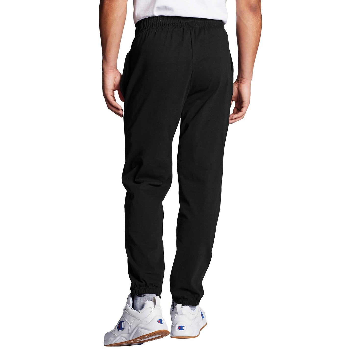 Champion US Closed Bottom Everyday Cotton Pants – Black