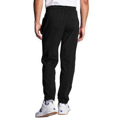 Champion US Closed Bottom Everyday Cotton Pants – Black