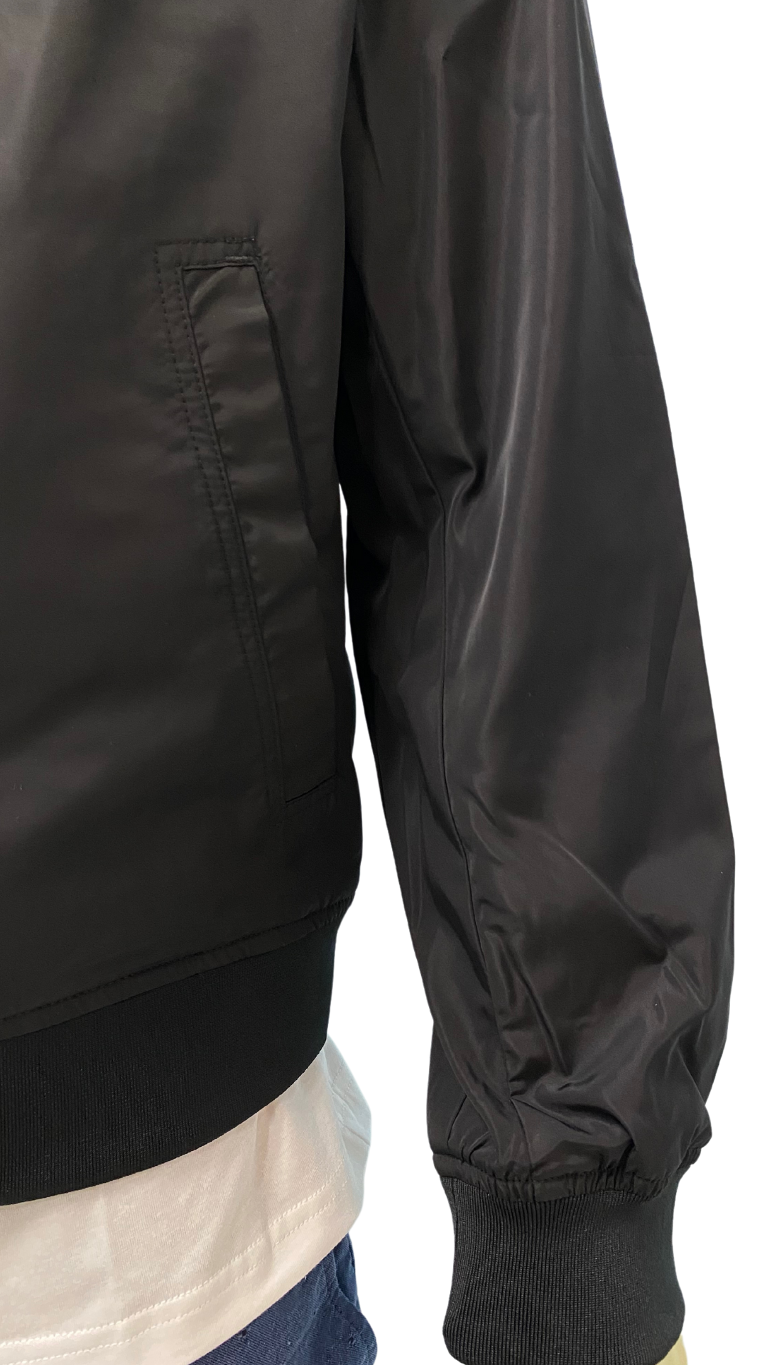 Perry Ellis US Bomber Jacket - Black | ANTHEM