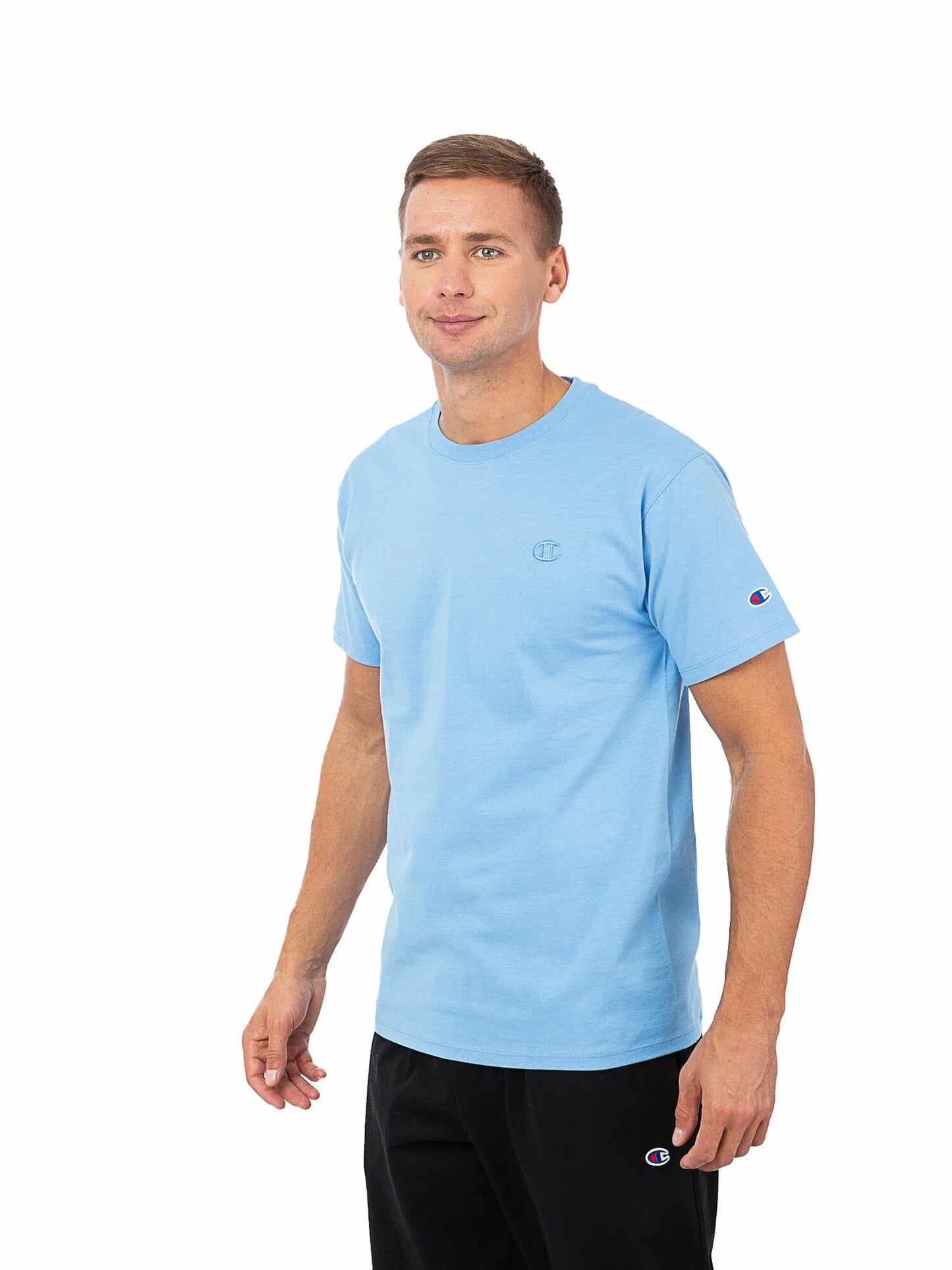 Champion US Classic Jersey Tee– Swiss Blue - ANTHEM