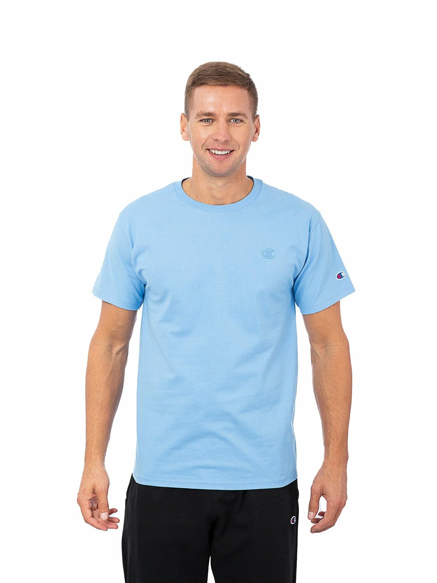 Champion US Classic Jersey Tee– Swiss Blue - ANTHEM