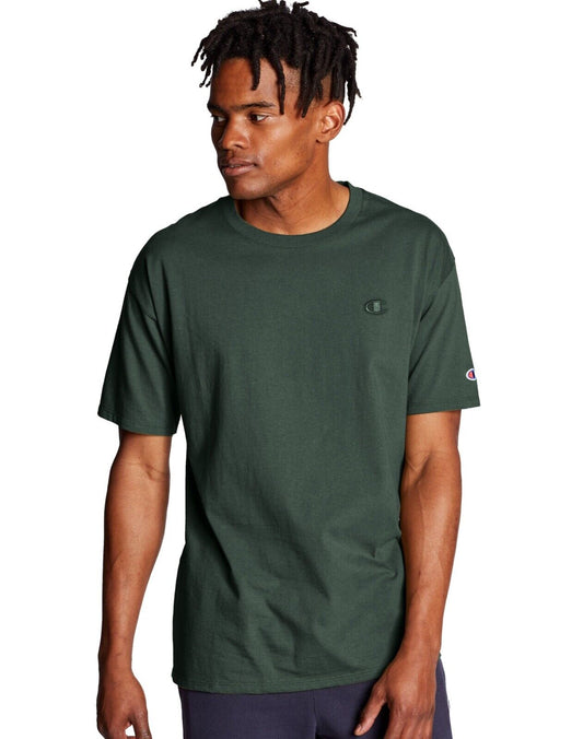 Champion US Classic Jersey Tee – Dark Green - ANTHEM