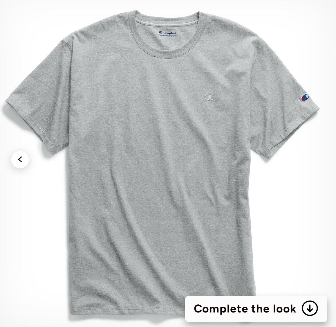 Champion USA Men’s Classic Jersey Tee – Oxford Grey - ANTHEM