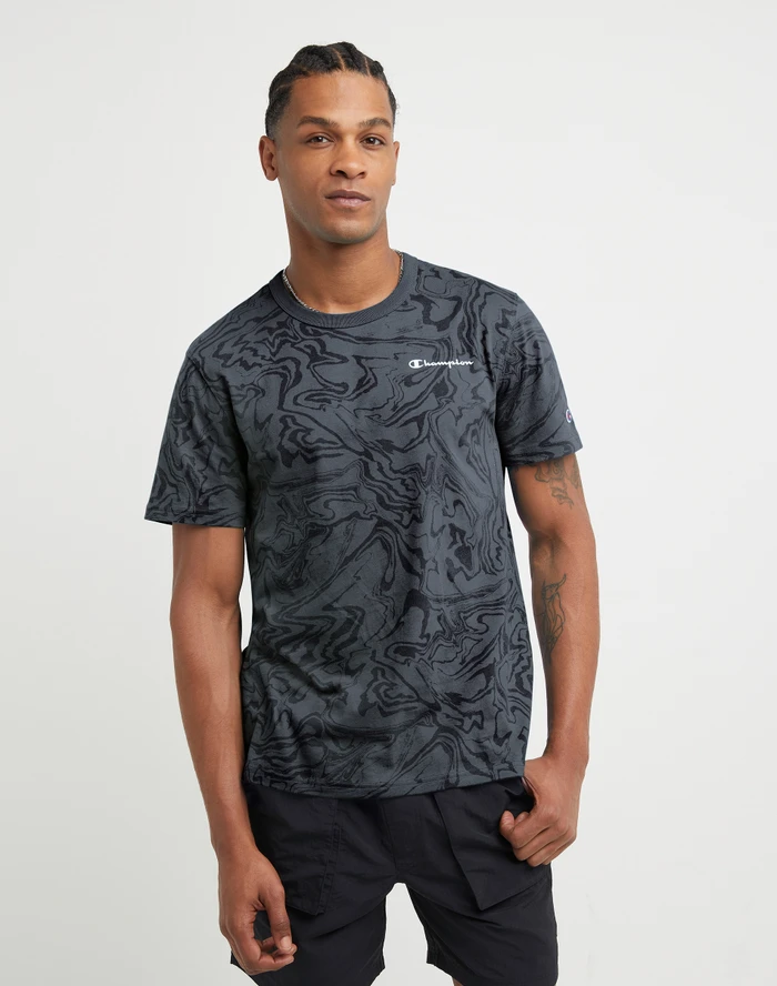 Champion Japan Marble All Over Print Tee - ANTHEM