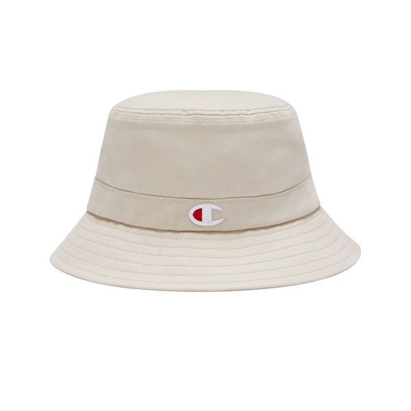 Champion Heritage logo Bucket Hat Ivory - White