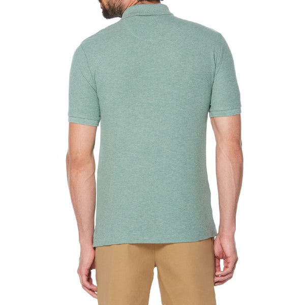 Original Penguin Linen Polo Shirt - Sagebrush Green
