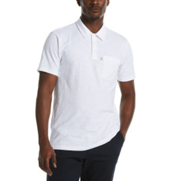 Original Penguin Slub Pocket T-Shirt Bright White - ANTHEM